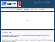 Tablet Screenshot of inteltec.com.lb